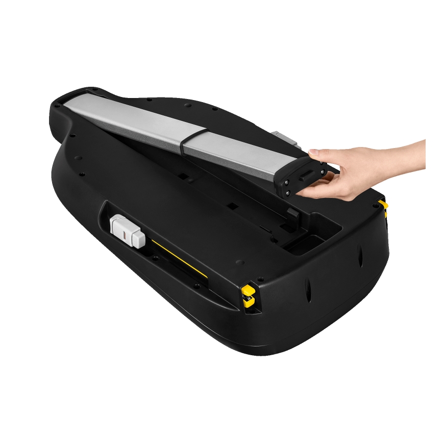 Lionelo - Kinderautostoel met draaibare basis ASTRID SET i-Size 40-87 cm Zwart/Grijs