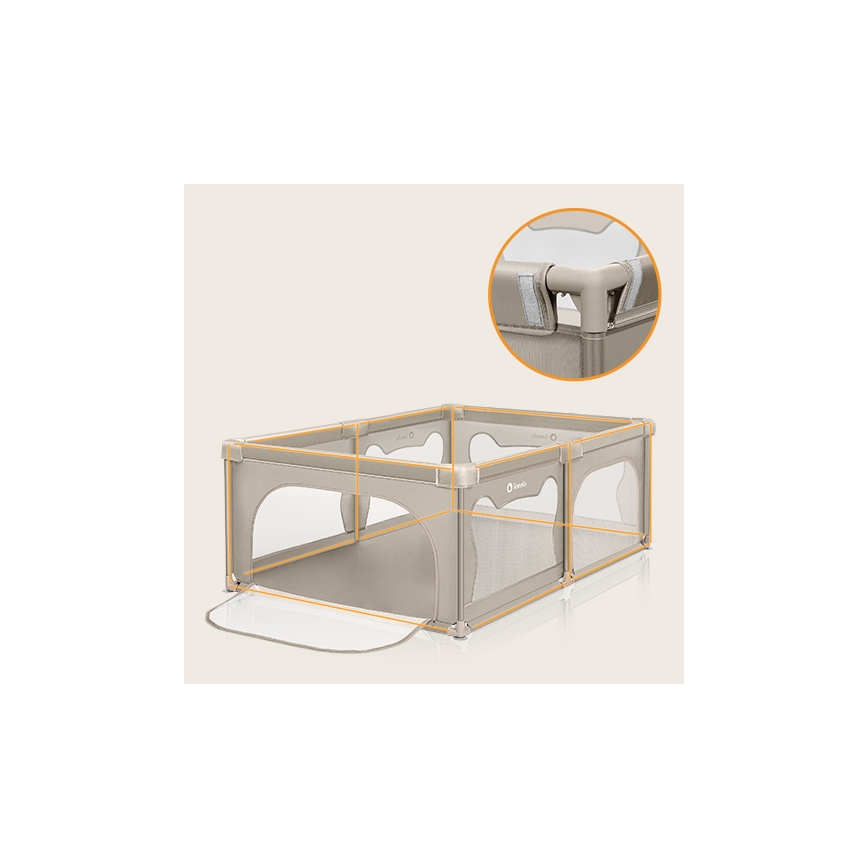 Lionelo - Kinderbox WILLOW beige