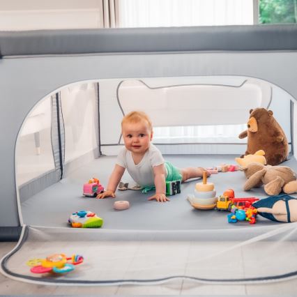 Lionelo - Kinderbox WILLOW grijs