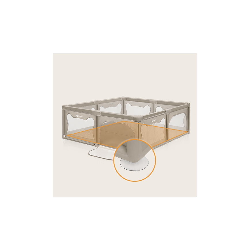 Lionelo - Kinderbox WILLOW XL beige