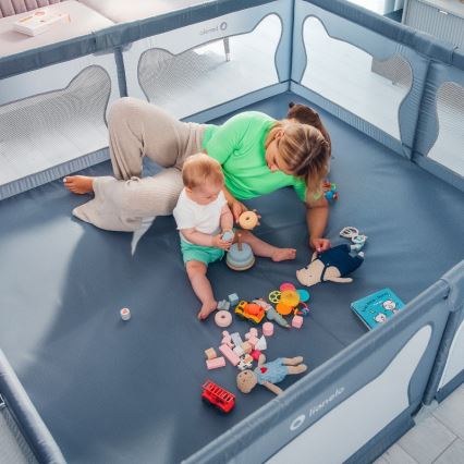 Lionelo - Kinderbox WILLOW XL grijs