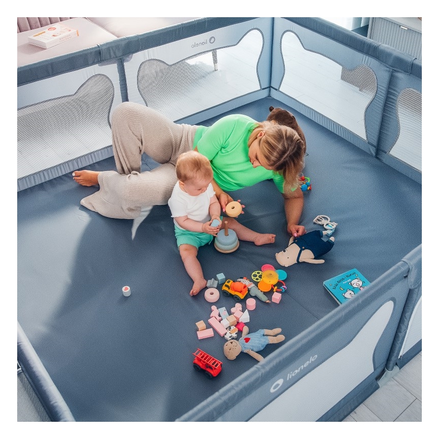Lionelo - Kinderbox WILLOW XL grijs