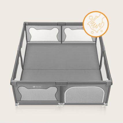 Lionelo - Kinderbox WILLOW XL grijs