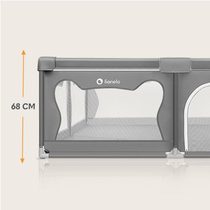 Lionelo - Kinderbox WILLOW XL grijs