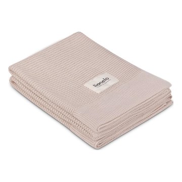 Lionelo - Kinderdeken Bamboe 75x100 cm Zandbeige