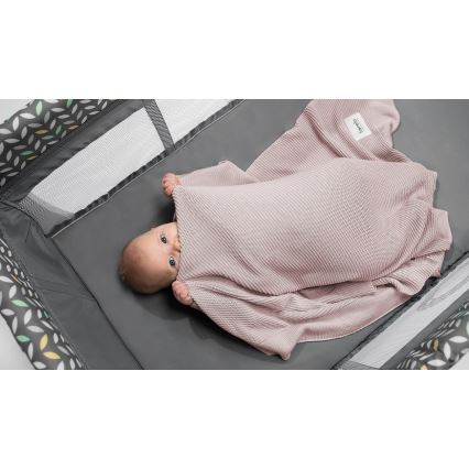 Lionelo - Kinderdeken Bamboe 75x100 cm Zandbeige