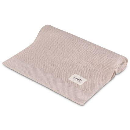 Lionelo - Kinderdeken Bamboe 75x100 cm Zandbeige