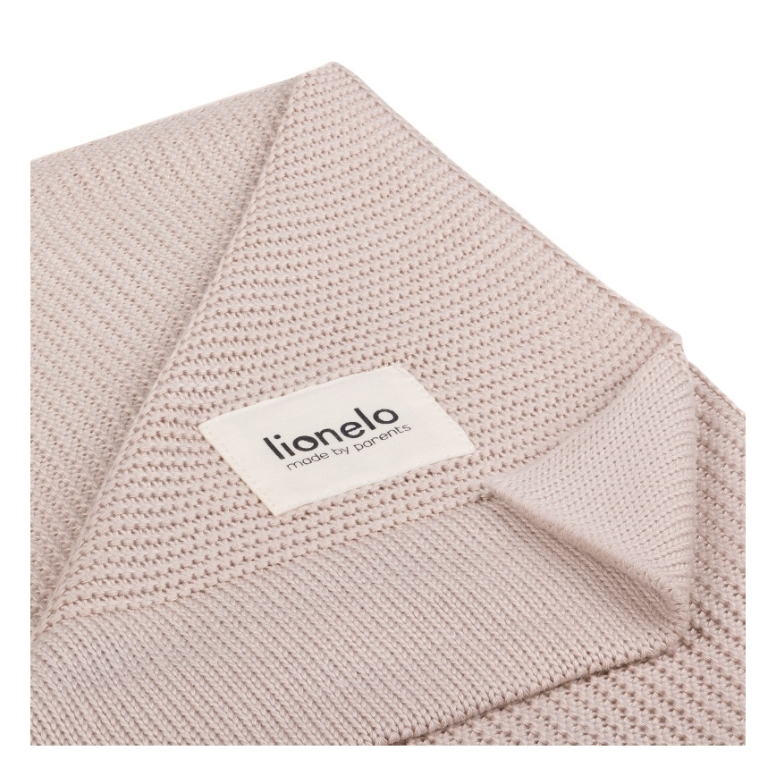 Lionelo - Kinderdeken Bamboe 75x100 cm Zandbeige