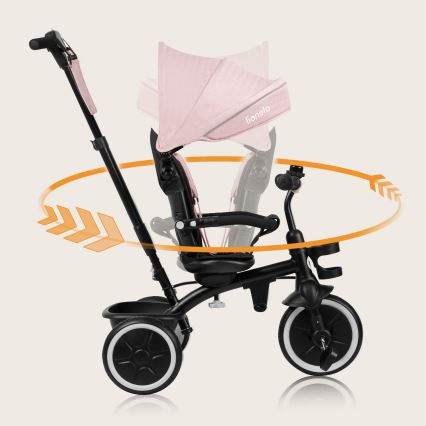 Lionelo - Kinderdriewieler BERRY Roze