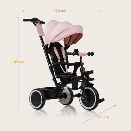 Lionelo - Kinderdriewieler BERRY Roze