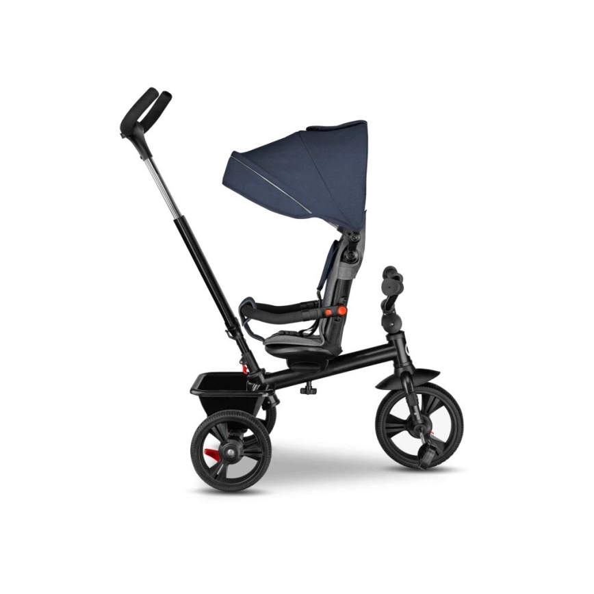 Lionelo - Kinderdriewieler HAARI donkerblauw/grijs