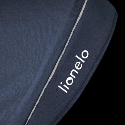 Lionelo - Kinderdriewieler HAARI donkerblauw/grijs