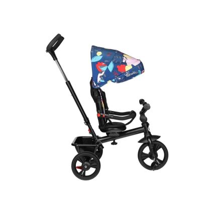 Lionelo - Kinderdriewieler HAARI zwart/veelkleurig
