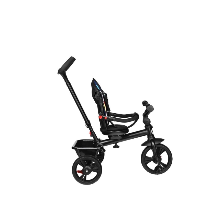 Lionelo - Kinderdriewieler HAARI zwart/veelkleurig