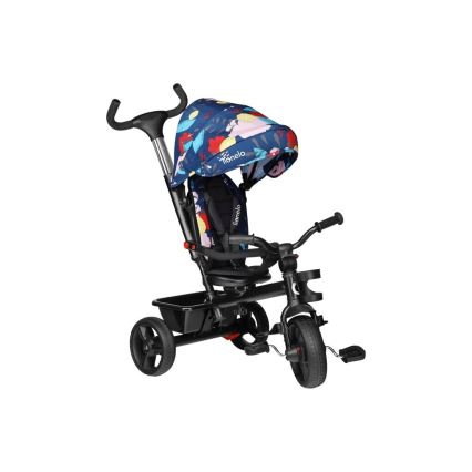 Lionelo - Kinderdriewieler HAARI zwart/veelkleurig