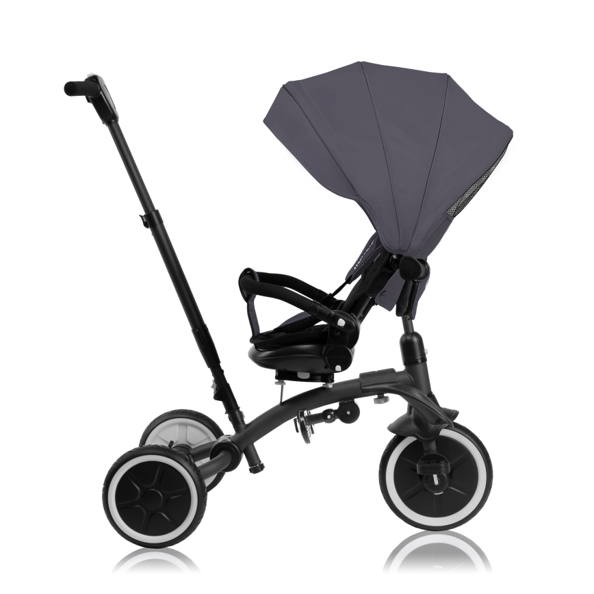 Lionelo - Kinderdriewieler TRIS PLUS Grijs Stone