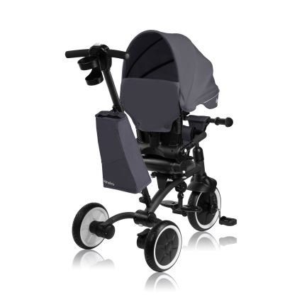 Lionelo - Kinderdriewieler TRIS PLUS Grijs Stone