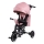 Lionelo - Kinderdriewieler TRIS PLUS Pink Rose