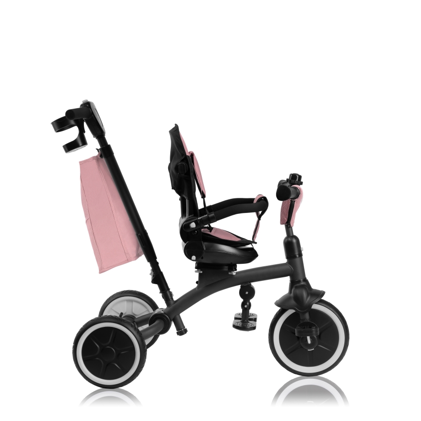 Lionelo - Kinderdriewieler TRIS PLUS Pink Rose