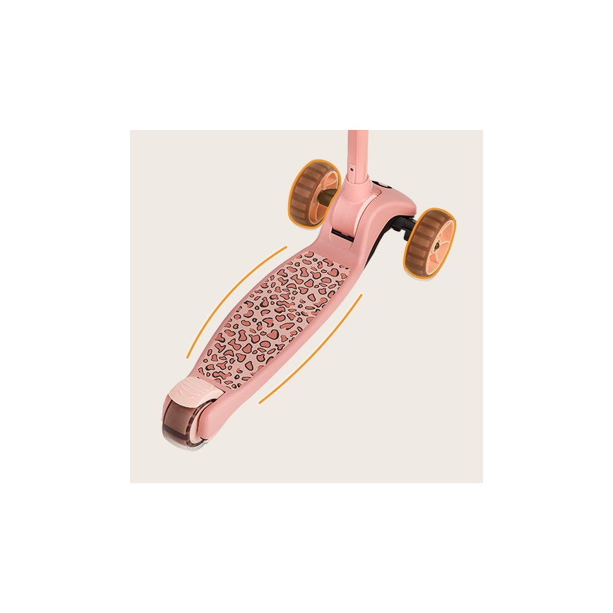 Lionelo - Kinderen step 2in1 FRANKY roze