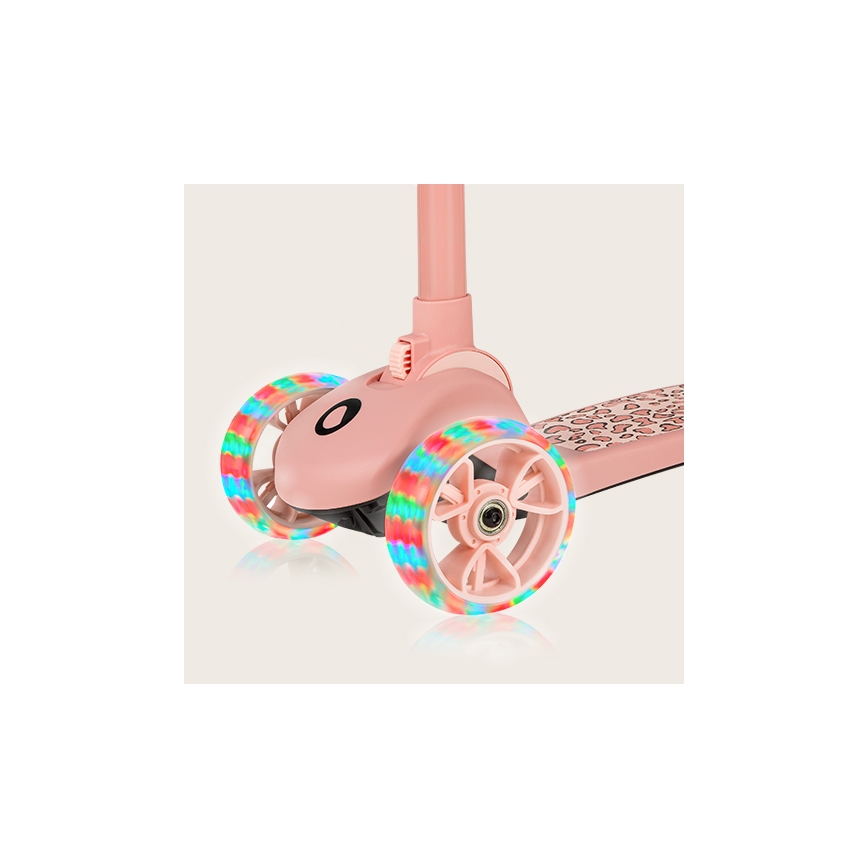 Lionelo - Kinderen step 2in1 FRANKY roze