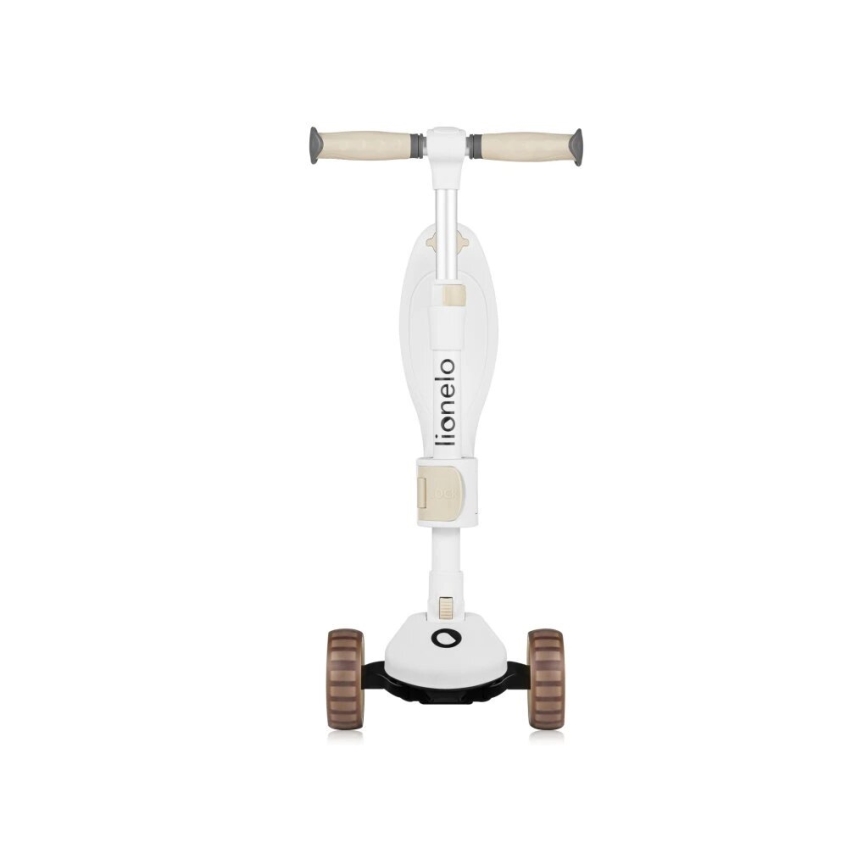 Lionelo - Kinderen step 2in1 FRANKY wit/beige