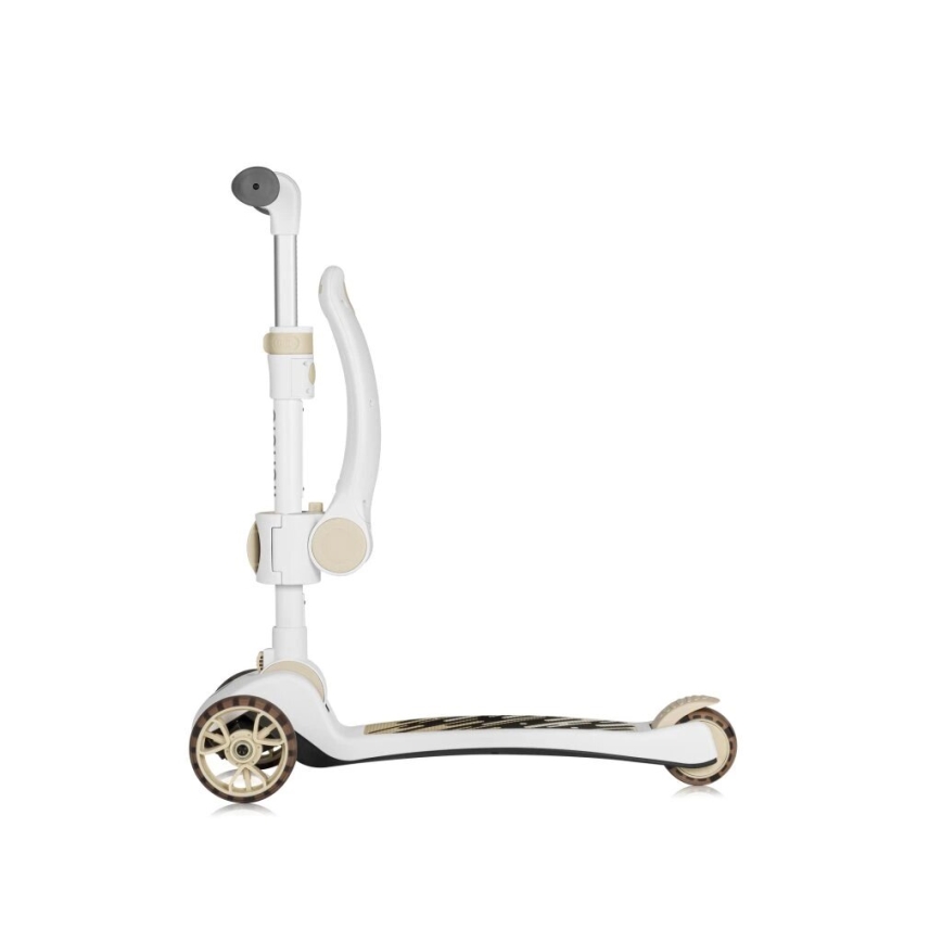 Lionelo - Kinderen step 2in1 FRANKY wit/beige