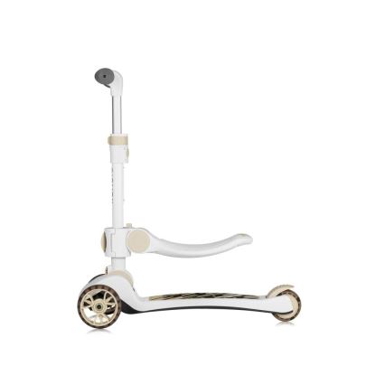 Lionelo - Kinderen step 2in1 FRANKY wit/beige