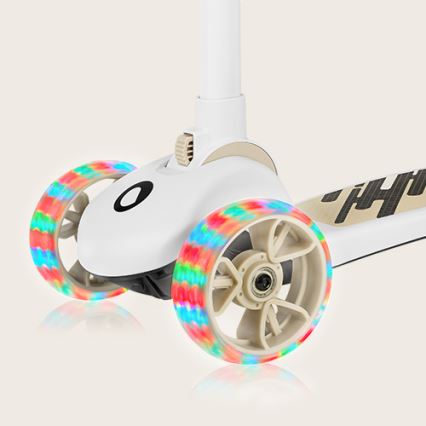 Lionelo - Kinderen step 2in1 FRANKY wit/beige