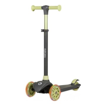 Lionelo - Kinderen step JESSY grijs/groen