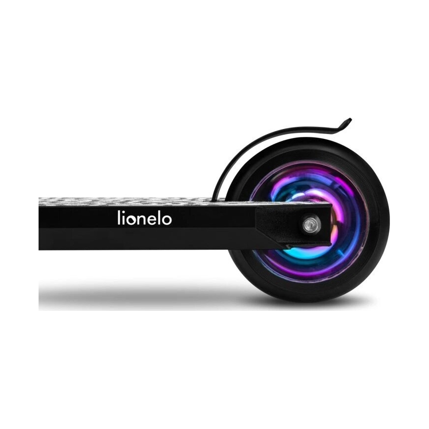 Lionelo - Kinderen step WHIZZ NEO zwart