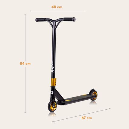 Lionelo - Kinderen step WHIZZ zwart