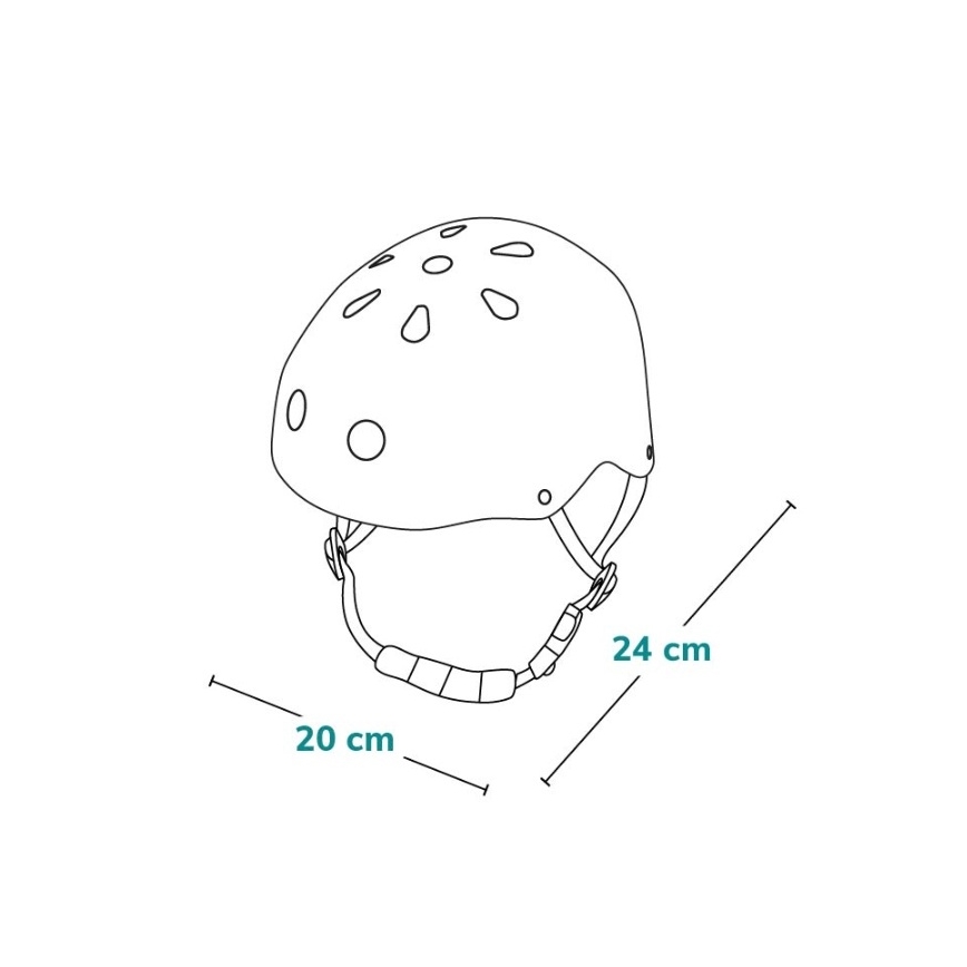 Lionelo - Kinderhelm HELMET White