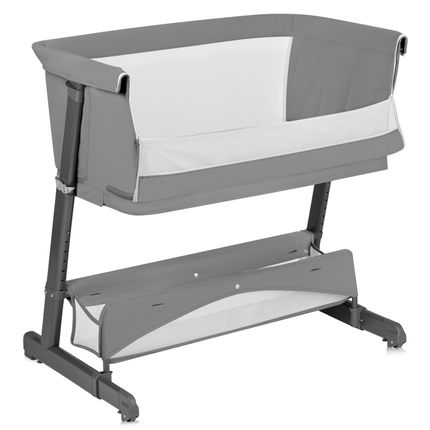 Lionelo - Kinderledikant 5-in-1 THOMI PLUS Grey Concrete