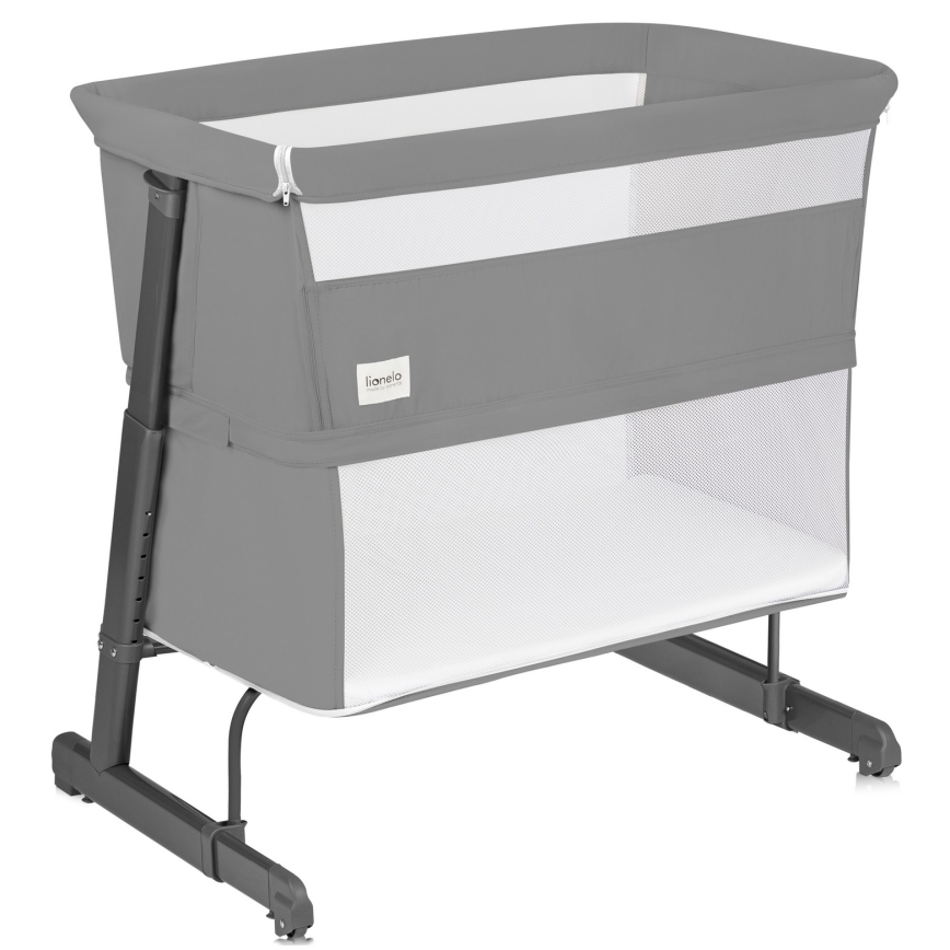 Lionelo - Kinderledikant 5-in-1 THOMI PLUS Grey Concrete