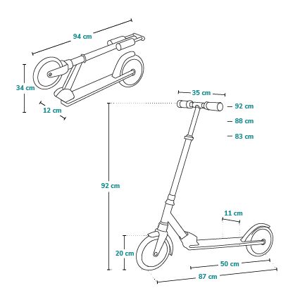Lionelo - Kinderstep LUCA zwart