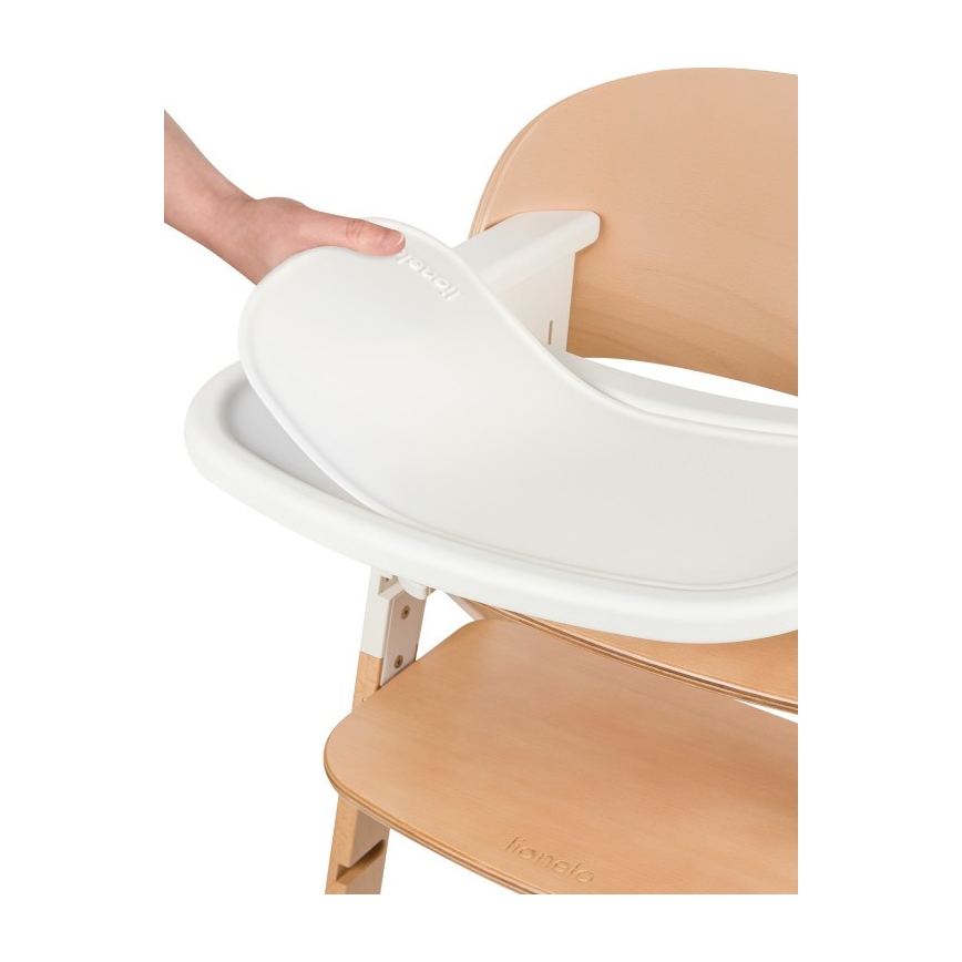 Lionelo - Kinderstoel 3-in-1 MEGAN Wit hout