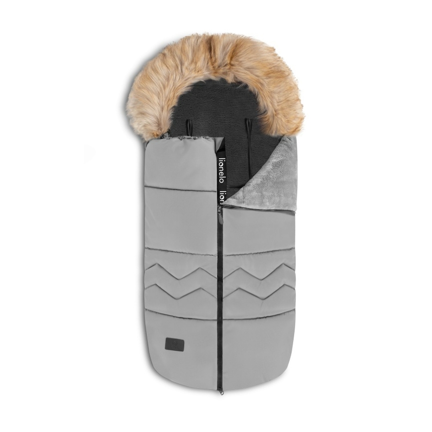 Lionelo - Kindervoetenzak FRODE Grey Dove