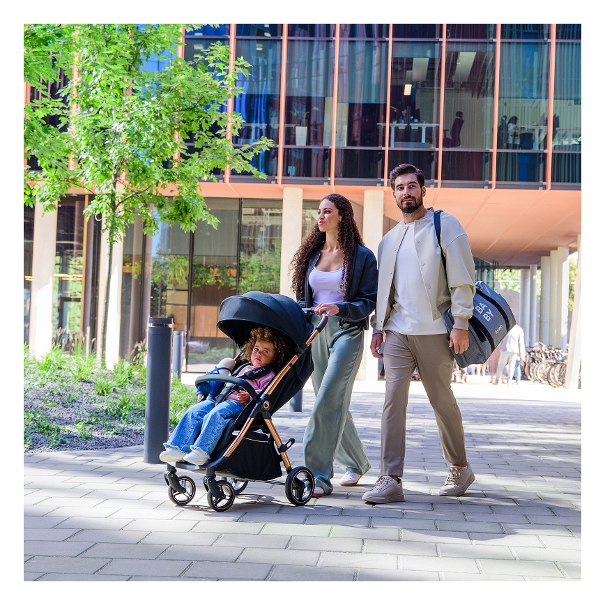 Lionelo - Kinderwagen INGRID zwart