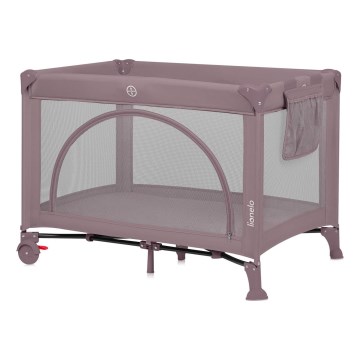 Lionelo LAURA Reisbed in Pink Nude