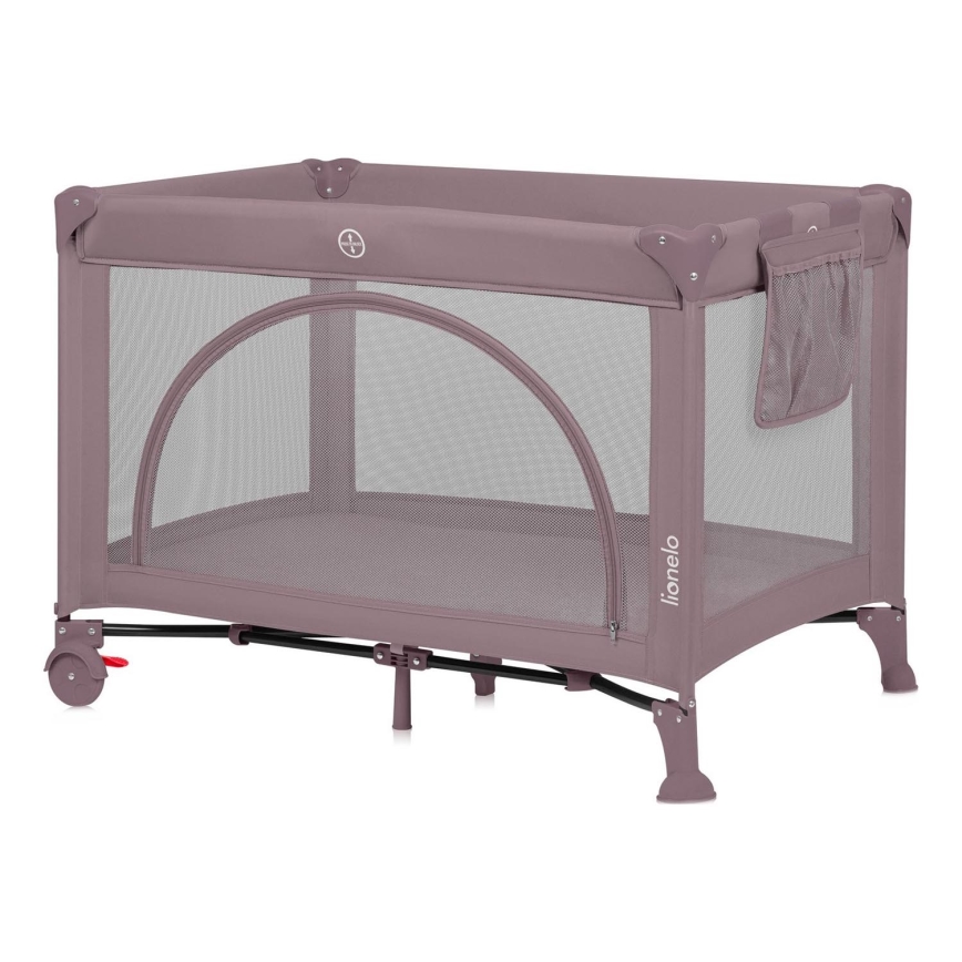 Lionelo LAURA Reisbed in Pink Nude