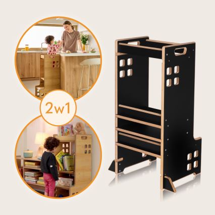 Lionelo - Leertoren CASS Zwart Onyx