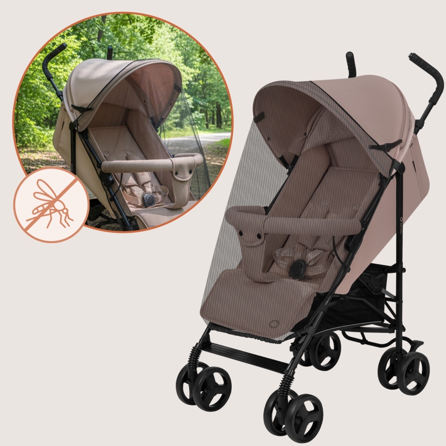 Lionelo - lichtgewicht buggy ELIA Beige Taupe