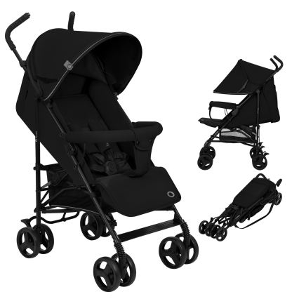 Lionelo - Lichtgewicht parapluwagen ELIA Black Onyx