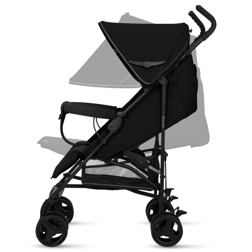 Lionelo - Lichtgewicht parapluwagen ELIA Black Onyx