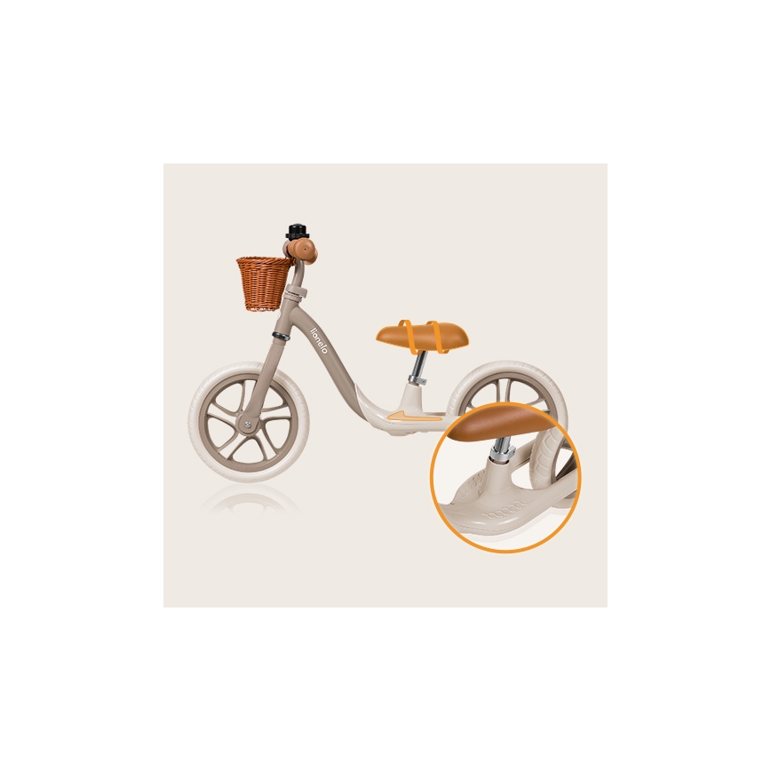 Lionelo - Loopfiets ALEX PLUS beige