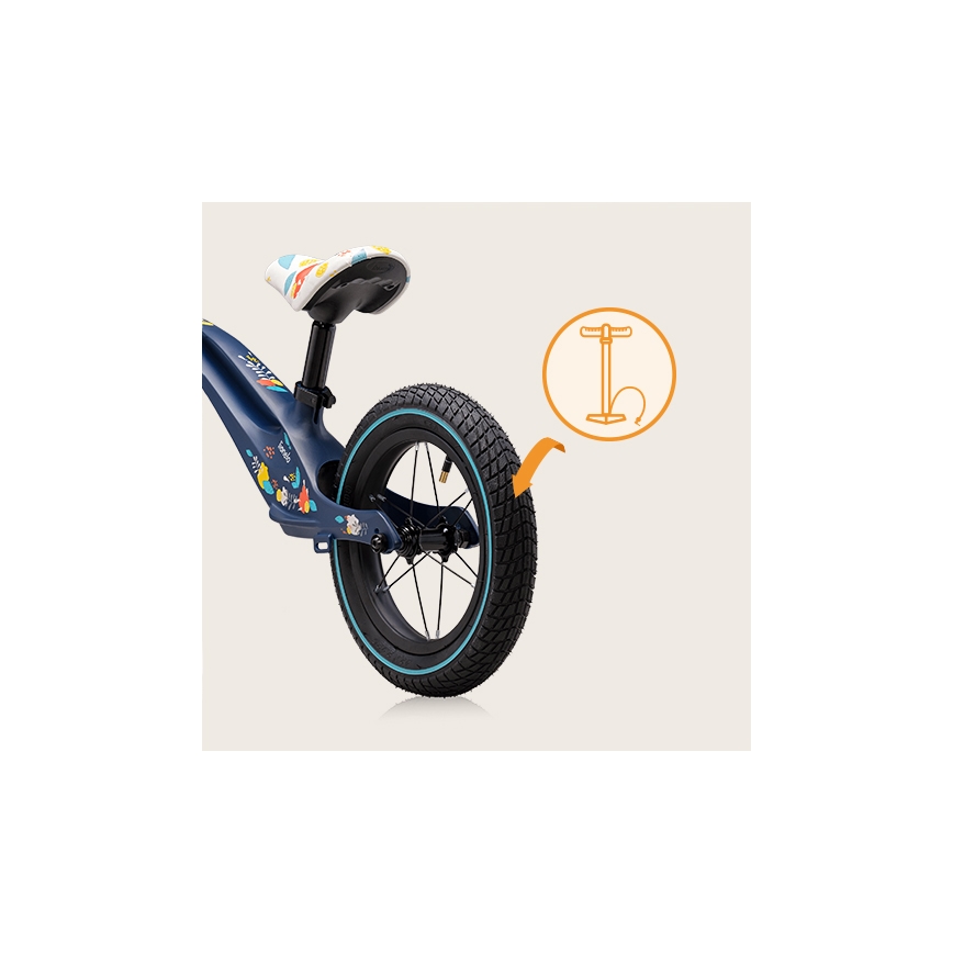 Lionelo - Loopfiets BART AIR blauw