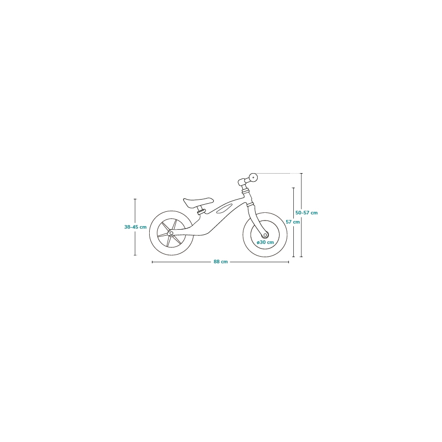 Lionelo - Loopfiets BART AIR blauw