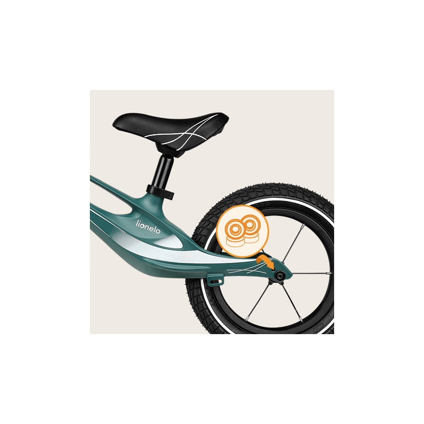 Lionelo - Loopfiets BART AIR groen