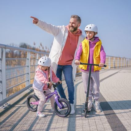 Lionelo - Loopfiets BART AIR paars/roze